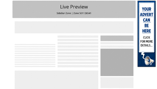 SideBar Ads demo by AdGlare
