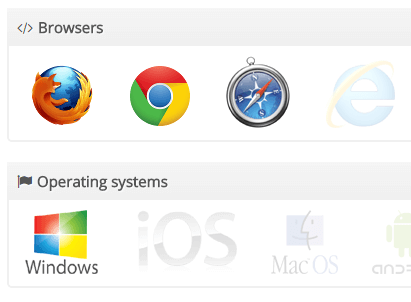 Browser targeting ad server