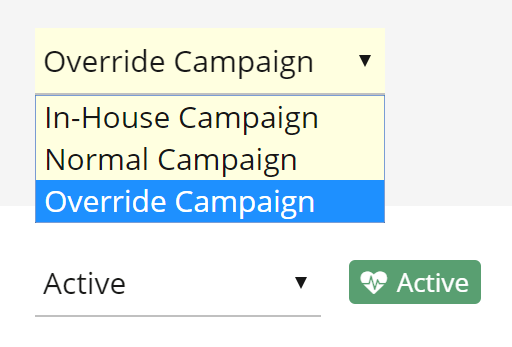 Campaign tiers or levels